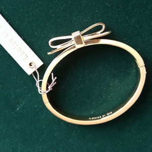 NWT Louise et Cie Bow Bracelet